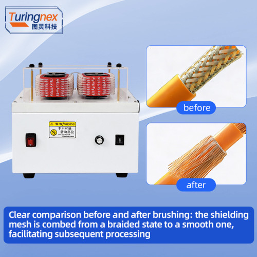 TR-25D Crawler-Type Automatic Wire Brushing Machine