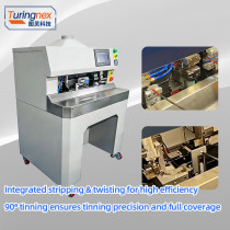 TR-701X Automatic Sheathed Wire Stripping, Twisting and Tinning Machine