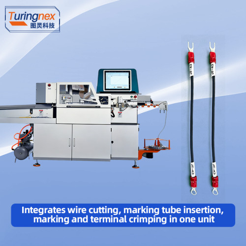 TR-CG25 Fully Automatic Wire Marking Tube Insertion and Terminal Crimping Machine