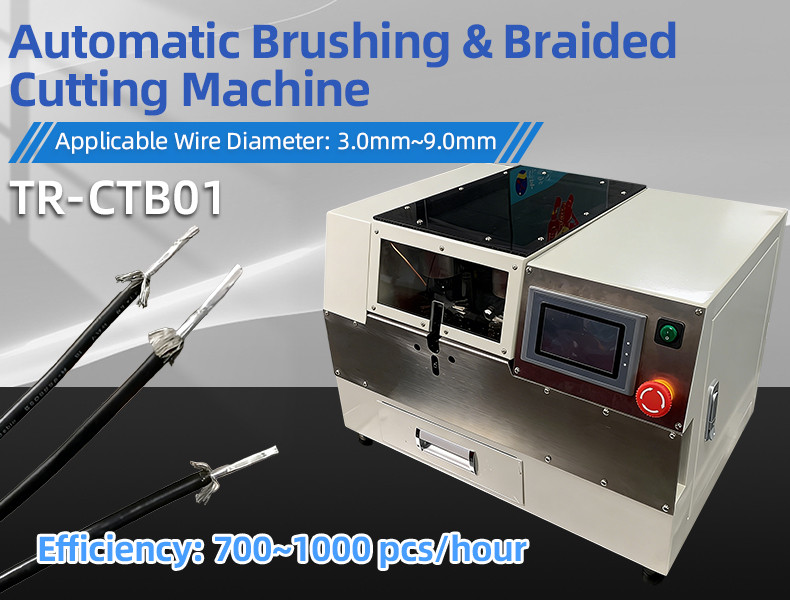 TR-315 Semi-auto Pneumatic Multi-cores Wire Stripping Machine