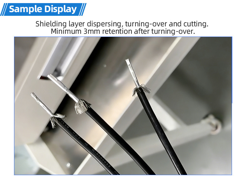 TR-315 Semi-auto Pneumatic Multi-cores Wire Stripping Machine