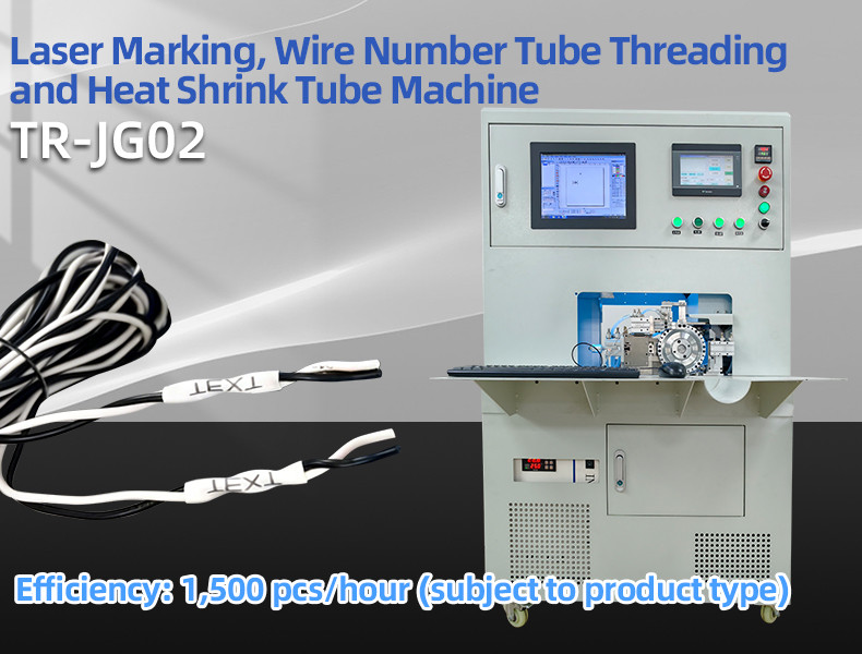 TR-500ST automatic all-in-one laser printing number tube heat shrinkable baking machine