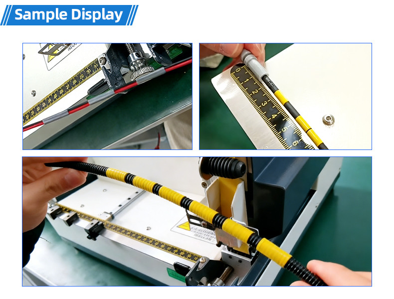 TR-J5 semi-automatic 85mm wide point tape wrapping machine
