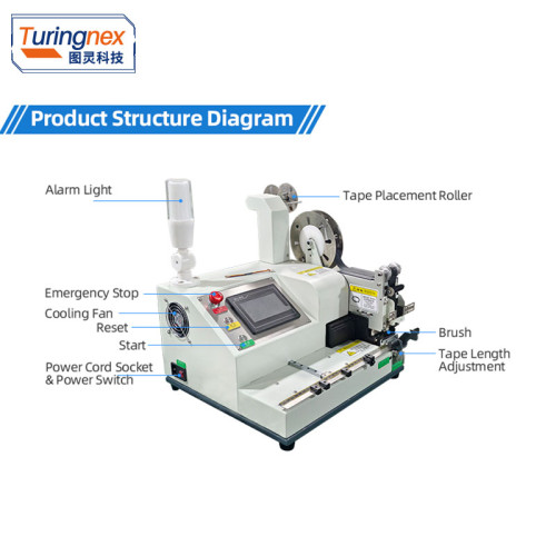 TR-001 Fully Electric Push-Type Tape Winding Machine