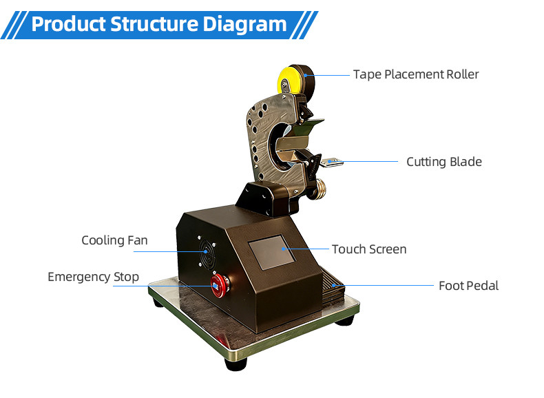 TR-303K Semi-automatic Single Pull Tape Wrapping Machine