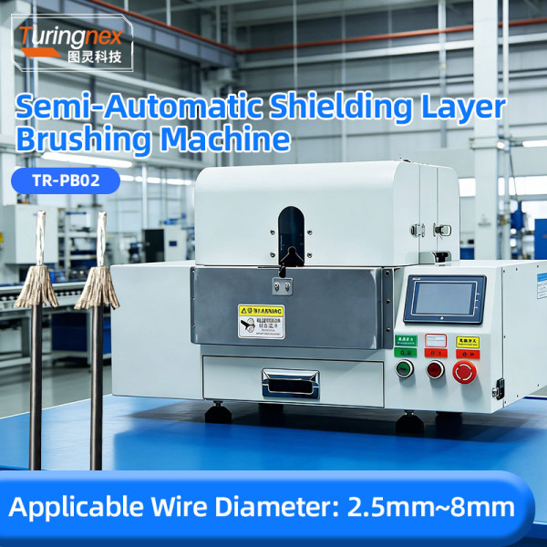 TR-PB02 Semi-Automatic Shielding Layer Brushing Machine