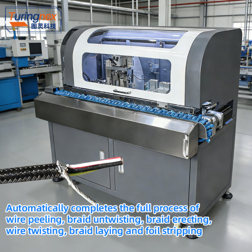 TR-0125 Automatic Wire Peeling & Foil Stripping Machine