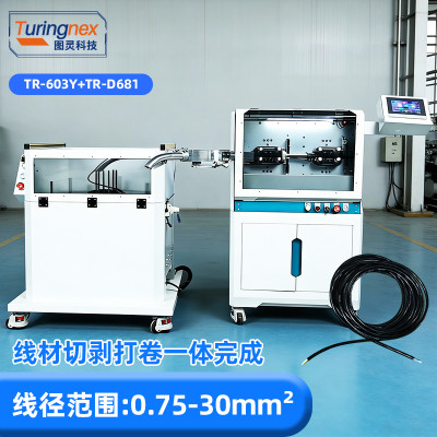 TR-603Y 大平方电脑剥线机+收卷机