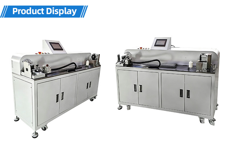 TR-388DZ Fully automatic double-head crimping enadouble-head inserting shellsingle-head threading hydrant machine