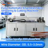 TR-437S Fully Automatic Enameled Wire Stripping & Cutting Machine
