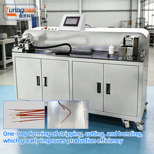TR-437S Fully Automatic Enameled Wire Stripping & Cutting Machine
