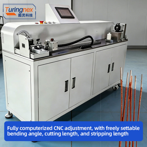 TR-437S Fully Automatic Enameled Wire Stripping & Cutting Machine
