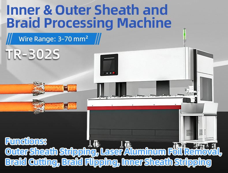 TR-500ST automatic all-in-one laser printing number tube heat shrinkable baking machine