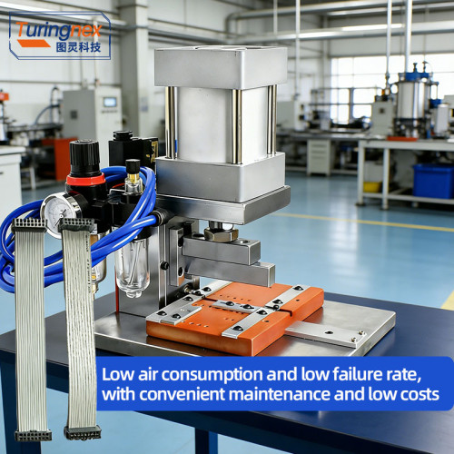 TR-10821A Pneumatic Flat Cable Crimping Machine