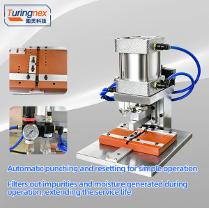 TR-10821A Pneumatic Flat Cable Crimping Machine