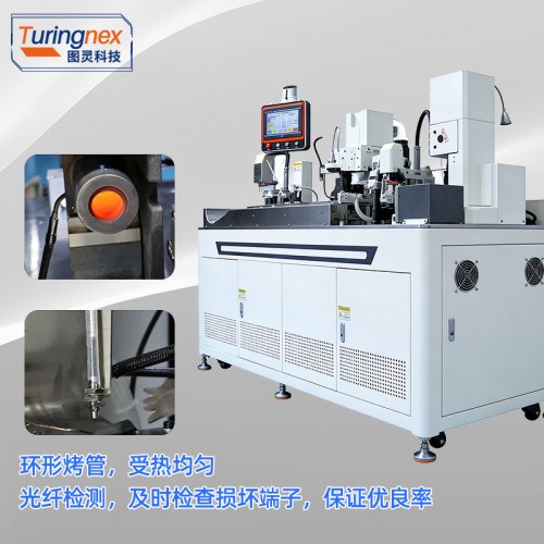 TR-2525 全自动双头穿号码管端子机（线径范围：AWG22#~AWG14#）