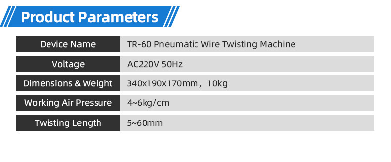 TR-3001 double-head 4T heat shrinkable tube terminal machine