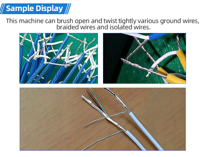 TR-3001 double-head 4T heat shrinkable tube terminal machine