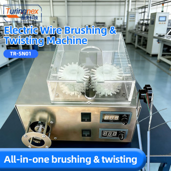 TR-SN01 Electric Wire Brushing & Twisting Machine