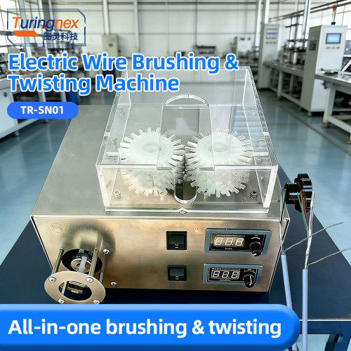 TR-SN01 Electric Wire Brushing & Twisting Machine