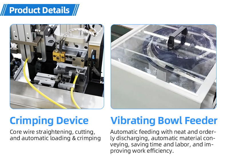TR-3001 double-head 4T heat shrinkable tube terminal machine