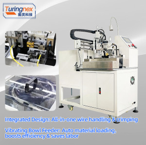 TR-1140B Semi-automatic Crystal Head Crimping Machine