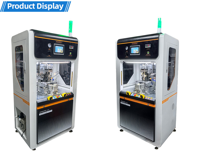 TR-388DZ Fully automatic double-head crimping enadouble-head inserting shellsingle-head threading hydrant machine