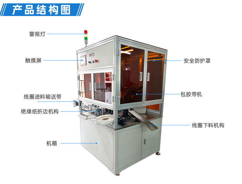 TR-J5半自动85mm宽点缠胶布机