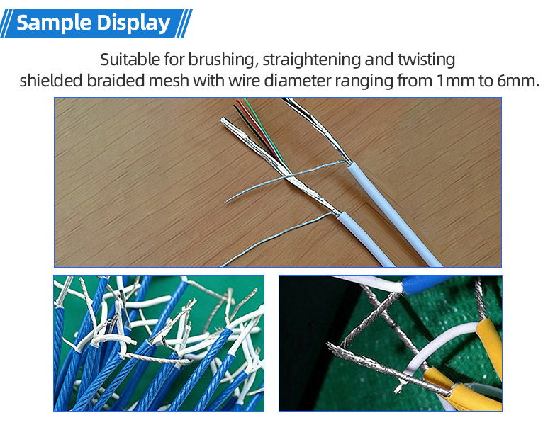 TR-3001 double-head 4T heat shrinkable tube terminal machine