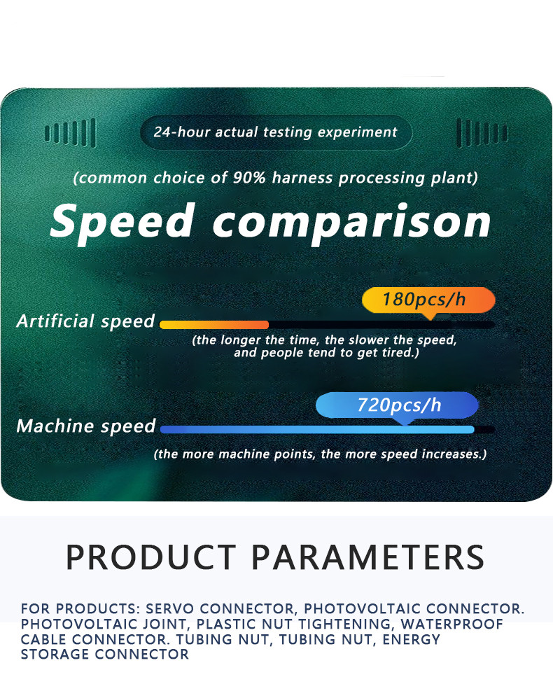 TR-SL02 photovoltaic connector nut screwing machine