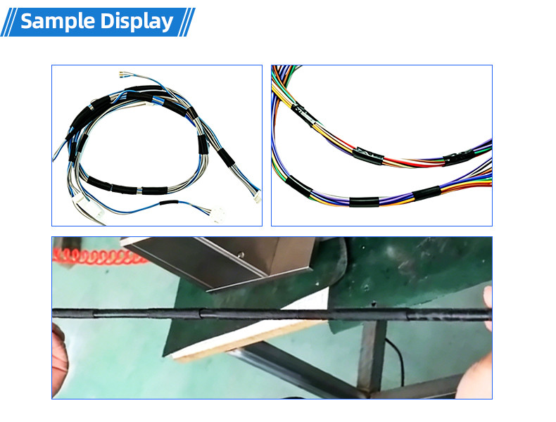 TR-J5 semi-automatic 85mm wide point tape wrapping machine