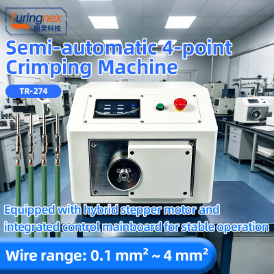 TR-274 Semi-automatic Four-point Crimping Machine