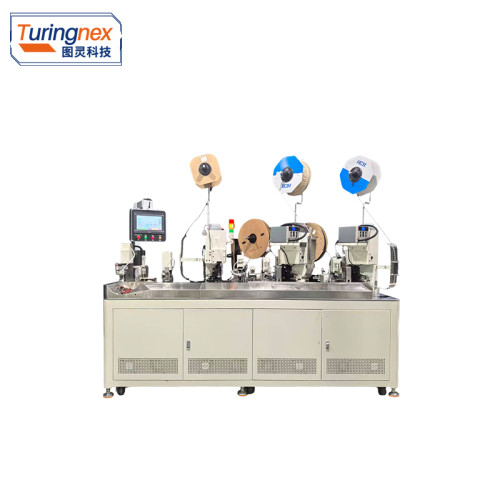 TR-DW301 三合压烤套管机