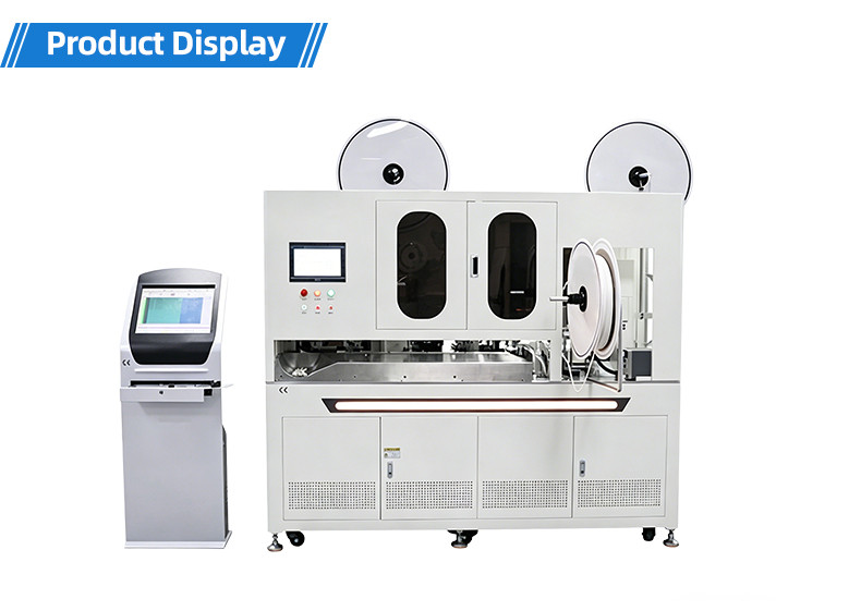 TR-3001 double-head 4T heat shrinkable tube terminal machine