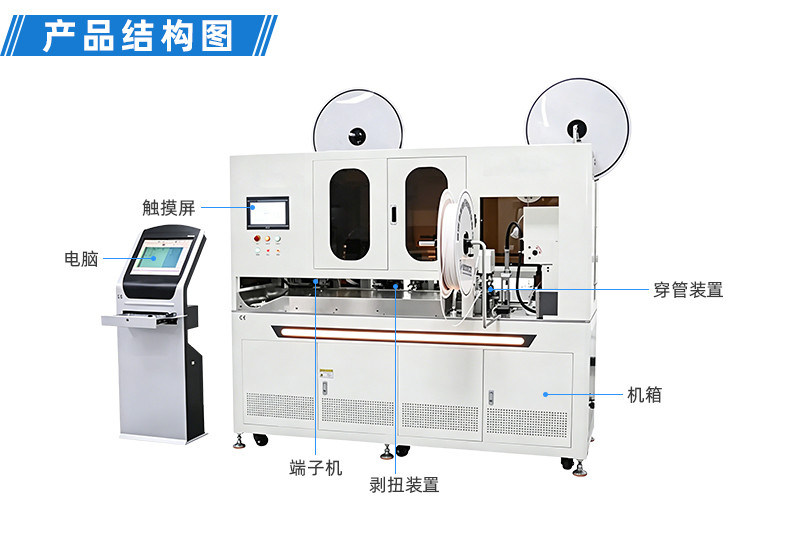 TR-GZ520 穿号码管印字端子机