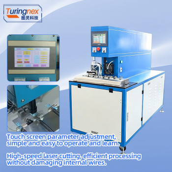 TR-JG60 Semi-Automatic Laser Wire Stripping Machine