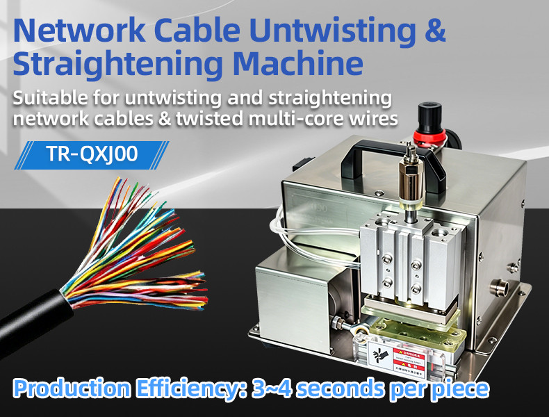 TR-3001 double-head 4T heat shrinkable tube terminal machine