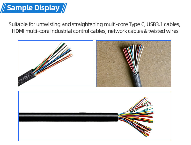 TR-3001 double-head 4T heat shrinkable tube terminal machine