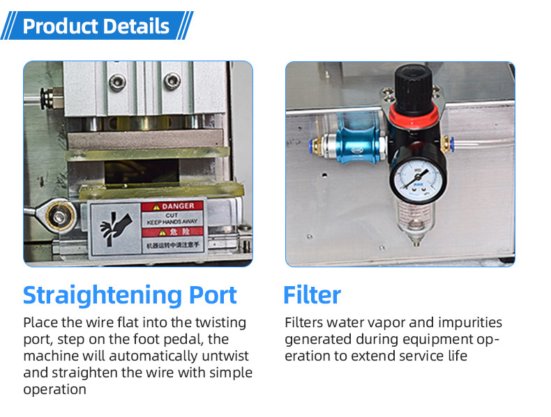 TR-3001 double-head 4T heat shrinkable tube terminal machine