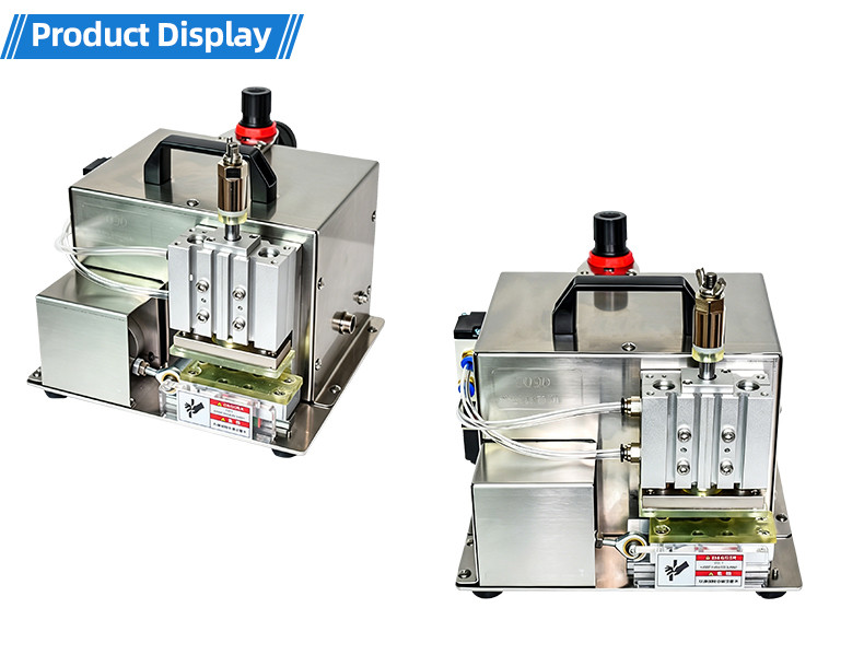 TR-3001 double-head 4T heat shrinkable tube terminal machine