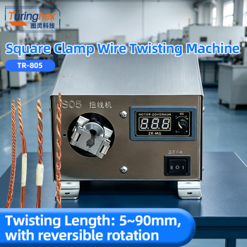 TR-805 Square Clamp Wire Twisting Machine