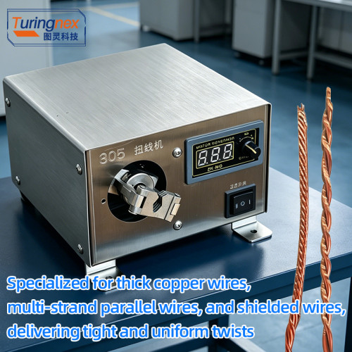 TR-805 Square Clamp Wire Twisting Machine