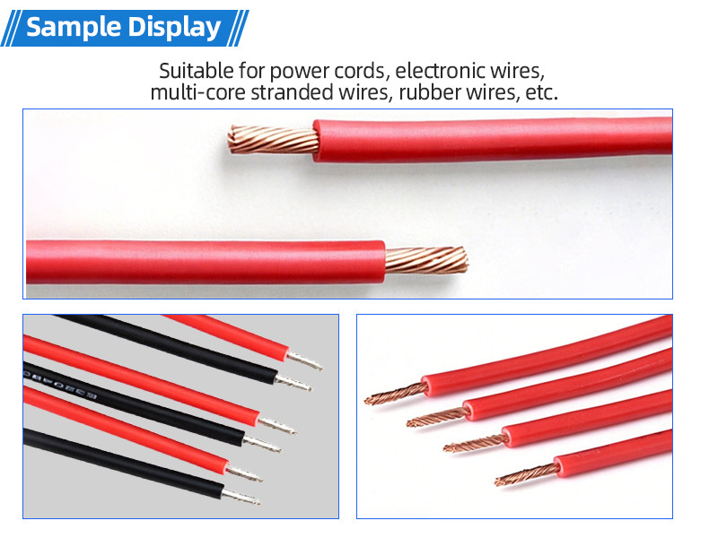 TR-315 Semi-auto Pneumatic Multi-cores Wire Stripping Machine