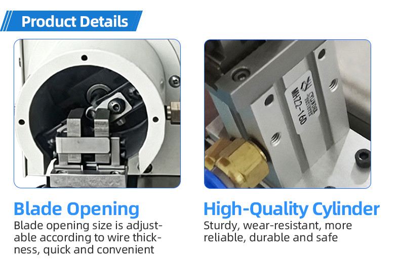 TR-315 Semi-auto Pneumatic Multi-cores Wire Stripping Machine