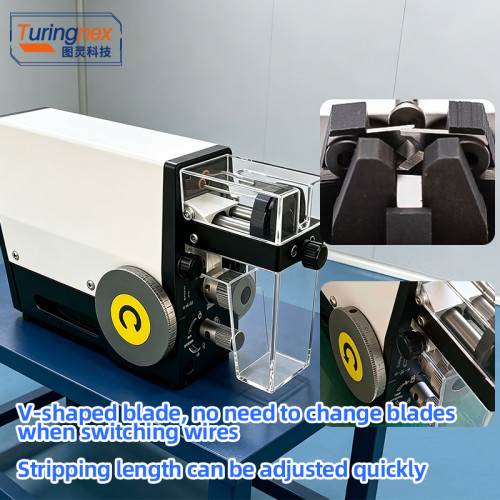 TR-2015C Induction Pneumatic Wire Stripping Machine