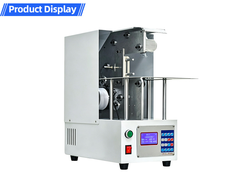 TR-J5 semi-automatic 85mm wide point tape wrapping machine