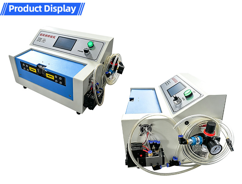 TR-388DZ Fully automatic double-head crimping enadouble-head inserting shellsingle-head threading hydrant machine