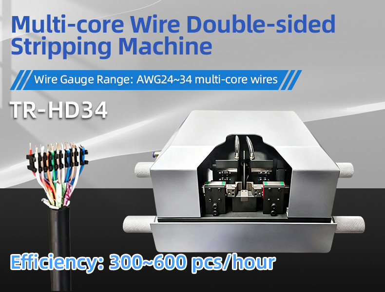 TR-388DZ Fully automatic double-head crimping enadouble-head inserting shellsingle-head threading hydrant machine
