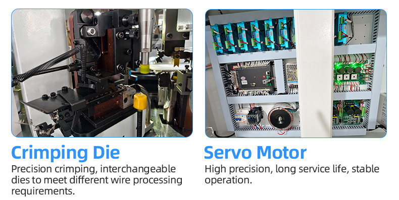 TR-3002 fully automatic three-in-one crimping terminal machine