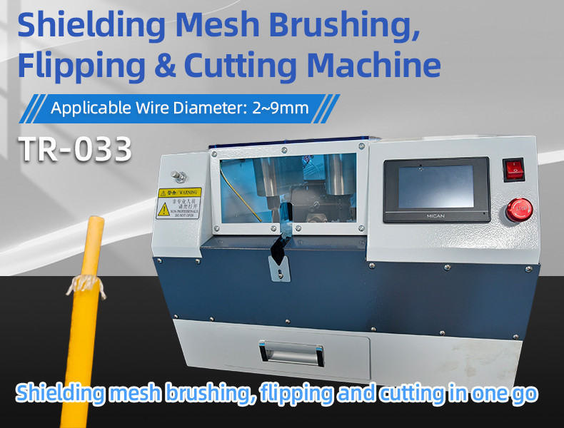 TR-388DZ Fully automatic double-head crimping enadouble-head inserting shellsingle-head threading hydrant machine